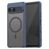 Husa Sony Xperia 10 VII Asteroid GSM HaloFrost II MagSafe, bleumarin