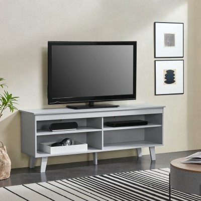 Comoda TV Stenlose gri deschis [en.casa] HausGarden Leisure foto