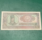 Bancnota 25 Lei 1966 RSR - Numismatica, Bancnote Romanesti, Colectie