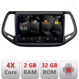 Navigatie Jeep Compass 2017 5230-739 Android Ecran 720P Quad Core 2+32 carplay android auto CarStore Technology