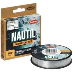 Fir Monofilament Conic Berkley Nautil Surf Tapered, Clear, 200m, 0.20mm-0.57mm, 2.5-16.1kg foto