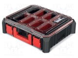 Container colectiv neagră 445x368x122mm KISTENBERG C BLOCK BRIDGE