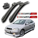 Cumpara ieftin Stergatoare OPEL Astra G Hatchback 1998-2004 TeamCar Flat Set Fata 500mm 475mm
