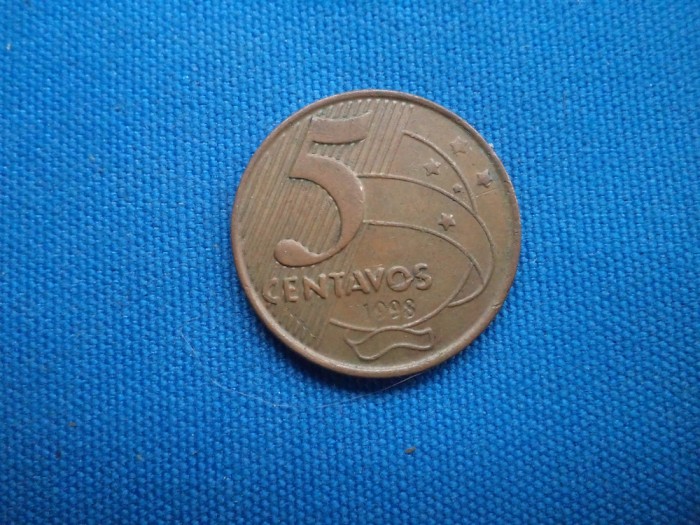 5 CENTAVOS 1998 /BRAZILIA