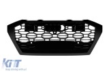 Grilaj lacuit negru potrivit pentru Audi RSQ8 2018-2023 Performance AutoTuning