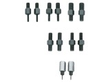 Piuliţă cu manşon pentru extractor rulmenţi, set 14 buc.