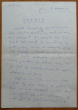 Manuscris olograf Geo Bogza , Vremea , 5 pagini , 1979