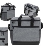 Geanta termoizolanta pentru picnic sau plaja, capacitate 16l, culoare Gri