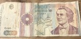 (1) Romania bancnota 1000 lei 1991 Septembrie