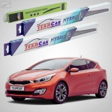 Cumpara ieftin Ștergătoare Kia Pro Ceed II JD 2013-prezent | Set Față și Spate Hibrid &ndash; TeamCar&reg;