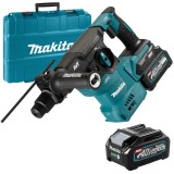 Makita HR008GM201 XGT - Rotopercutor SDS-Plus cu 2 acumulatori Li-Ion 40 V 4 Ah 3.9 J valiza plastic