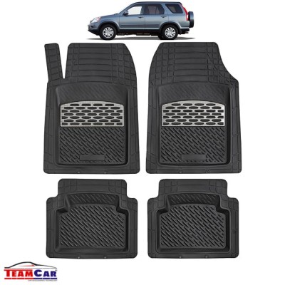 Covorase Auto TeamCar&amp;reg; Tip Tavita Compatibile Honda CR-V 2 (2001&amp;ndash;2006) - Suv Silver foto