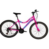 Bicicleta MTB Belderia Rose, culoare roz, roata 26&quot;, cadru din otel Cod:232853000108