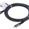 Cablu USB 4.0 USB C 1,8m Goobay negru/gri