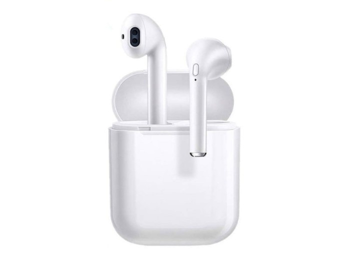 Casti Bluetooth cu acumulator i9S TWS, handsfree si stand de incarcare