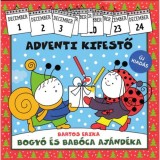 Bogy&oacute; &eacute;s Bab&oacute;ca aj&aacute;nd&eacute;ka - Adventi kifestő - Bartos Erika
