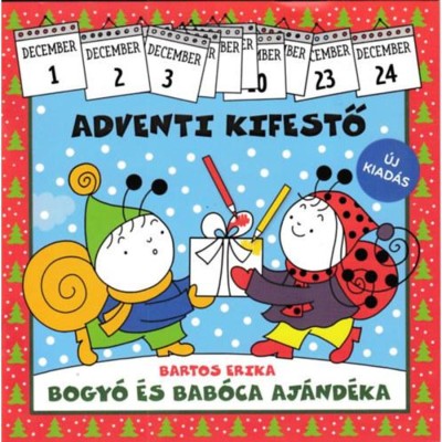 Bogy&amp;oacute; &amp;eacute;s Bab&amp;oacute;ca aj&amp;aacute;nd&amp;eacute;ka - Adventi kifestő - Bartos Erika foto