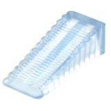 Opritor pentru usa, transparent, silicon, antiderapant, universal, 9.5 x 4 x 2.8 cm