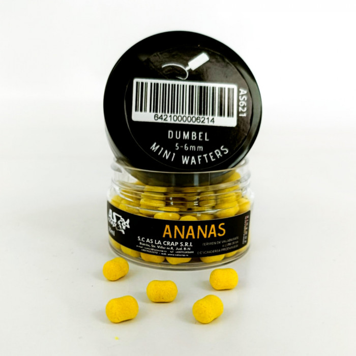 As la Crap - Micro Wafters 3-4 mm, 30ml - Ananas
