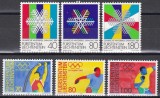 Liechtenstein 1984 - Jocurile Olimpice - Sarajevo si Los Angeles, 2 Serii, MNH, Nestampilat