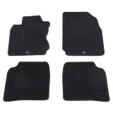Set covorase auto mocheta Velor NISSAN NOTE (E11), 04.2006-09.2013, negru,