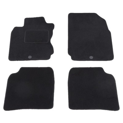 Set covorase auto mocheta Velor NISSAN NOTE (E11), 04.2006-09.2013, negru, foto