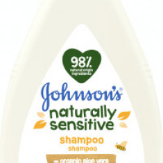 Johnson´s naturally sensitive șampon pentru copii, 395 ml