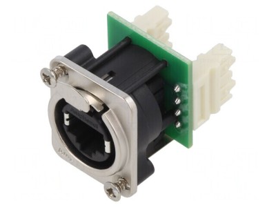 Conector XLRnet CAT5E RJ45 IDC 110 foto