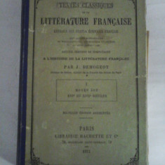 TEXTES CLASSIQUES DE LA LITTERATURE FRANCAISE extraits des grands ecrivains francais - J. DEMOGEOT Paris, 1884