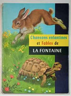 CHANSONS ENFANTINES ET FABLES DE LA FONTAINE , 1969 foto