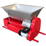 Cumpara ieftin Zdrobitor struguri electric ZSE-200S cu desciorchinator si agitator cu snec, 750w, 1500 Kg/h, Cuva INOX 50L