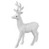 Figurină Decorativă Crăciun, Cerb, Spumă, Alb, 33cm, Oem