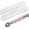 Set Lingurita si Furculita Detasabile cu Cutie de Depozitare , Ideal pentru Copii - Roz-Mov Roz