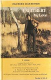 Engelbert Humperdinck - My Love, Caseta audio