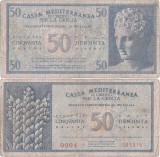 1941, 50 Drachmai (P-M3) - Grecia