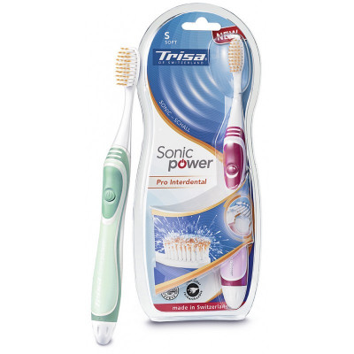 Periuta de dinti electrica Trisa Sonic Power ProInterdental S, 26000 vibratii/min foto