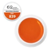Gel UV Extra quality &ndash; 839 Dry - Heliconia Orange, 5g, EBD