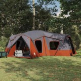 vidaXL Cort de Familie Gri și Portocalie 610 x 610 x 210 cm 42017474