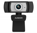 Camera web Ausdom AW33, HD1080P Full HD, Microfon, Negru, Oem