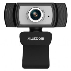 Camera web Ausdom AW33, HD1080P Full HD, Microfon, Negru