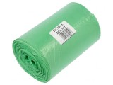 Saci gunoi polietilenă verde 35L 50 buc.