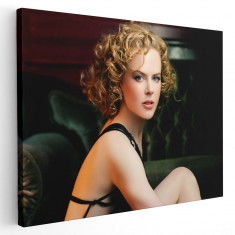 Tablou afis Nicole Kidman actrita 2424 Tablou canvas pe panza CU RAMA 60x90 cm