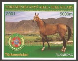 TURKMENISTAN 2001 CAI, Nestampilat