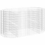 Cumpara ieftin Strat inaltat gabion, 200x100x100 cm, fier galvanizat