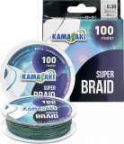 Fir textil Kamasaki Super Braid 100m (Diametru fir: 0.50 mm)