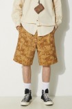 Thisisneverthat pantaloni scurti din bumbac Beach Short culoarea galben, TN241WSOKS01