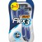 Aparat de ras BIC Flex 3, Barbati, 4 buc