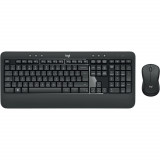Kit tastatura si mouse Logitech MK540 ADVANCED, Wireless, Negru