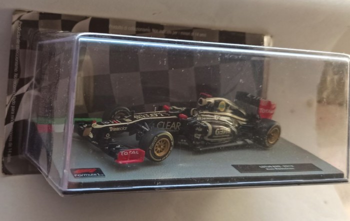 Macheta Lotus E20 Kimi Raikkonen Formula 1 2012 - IXO/Altaya 1/43 F1