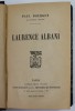 LAURENCE ALBANI par PAUL BOURGET , 1919